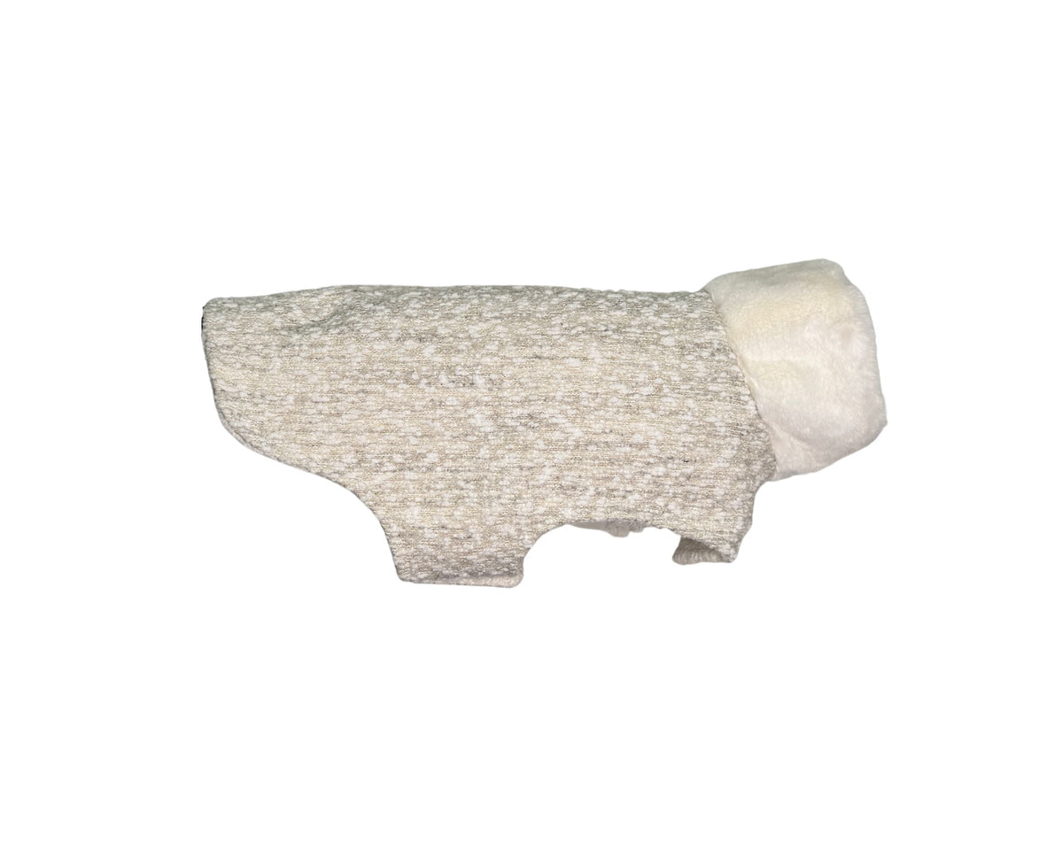 Manhattan Walking Coat For Dogs - White Fusion