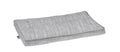 Glacier Luxury Crate Mattress, light gray textured cushion with fold-over cover