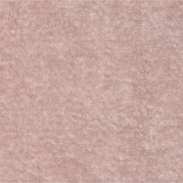 Reversible faux fur dog blanket, blush pink plush close-up texture