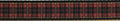Red plaid dog harness fabric panel